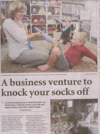 Cosy-Toes-The-Chch-Press-Mainlander-Article Cosy-Toes-The-Chch-Press-Mainlander-Article